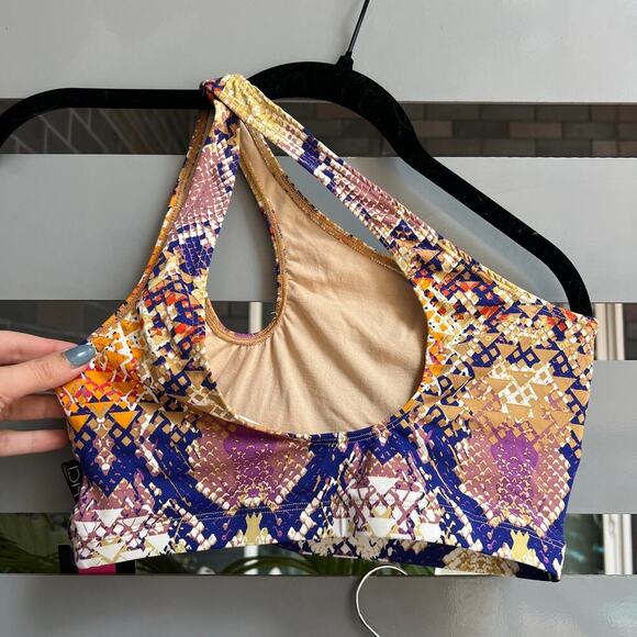 Lici Fit Chakra Multicolor Snake Sportsbra Leggings Matching Workout Set - Picture 7 of 10